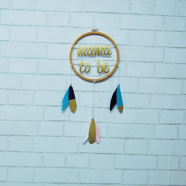 "Mama to Be" Boho Baby Shower Chair Hanger