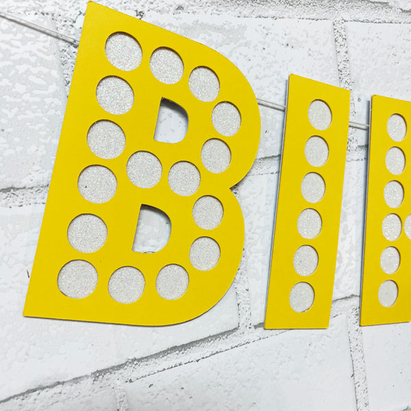 Movie Marquee Birthday Banner