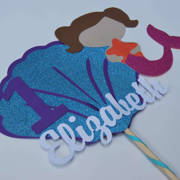 Mermaid Cake Topper