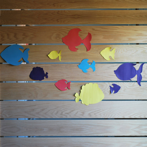 Party Wall Decorations – Tagged Fish Decoration – PartyAtYourDoor