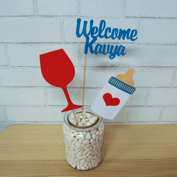 Milkaholic Centerpiece