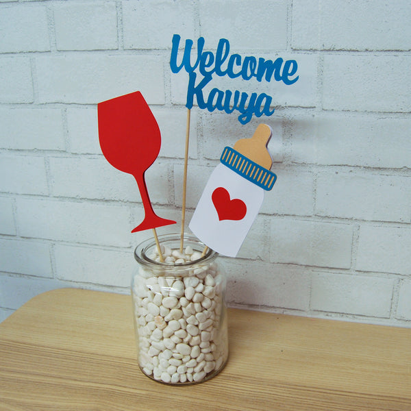 Milkaholic Centerpiece