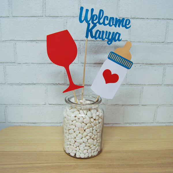 Milkaholic Centerpiece