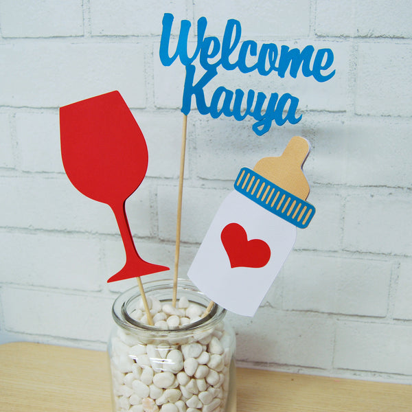 Milkaholic Centerpiece