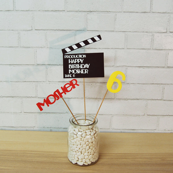 Movie or Drive-In Movie Party Centerpiece