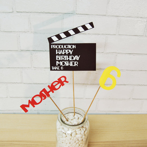 Movie or Drive-In Movie Party Centerpiece