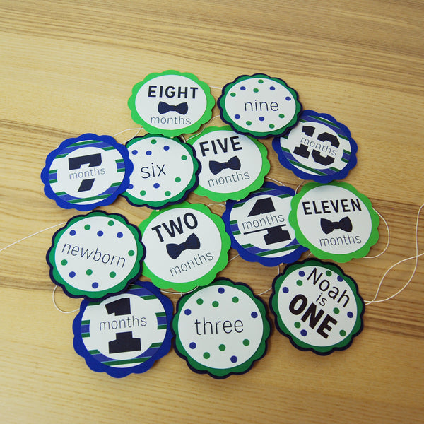 Mr.Onederful Monthly Photo Banner