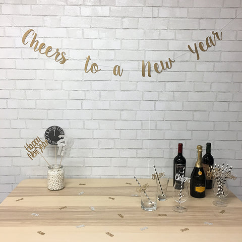2020 "Cheers To A New Year" New Year's Eve Party Bundle