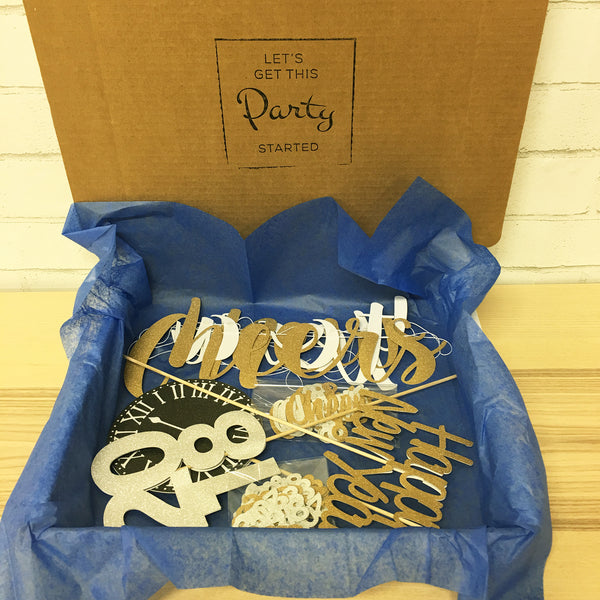 2020 "Cheers To A New Year" New Year's Eve Party Bundle