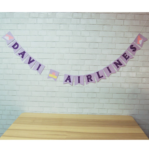 Airline Name Banner