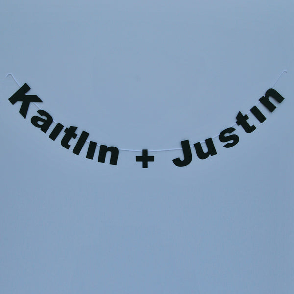 Engagement Party Couple's Banner