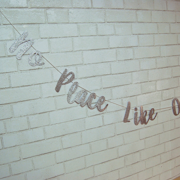 "No Place Like Our New Home" Banner