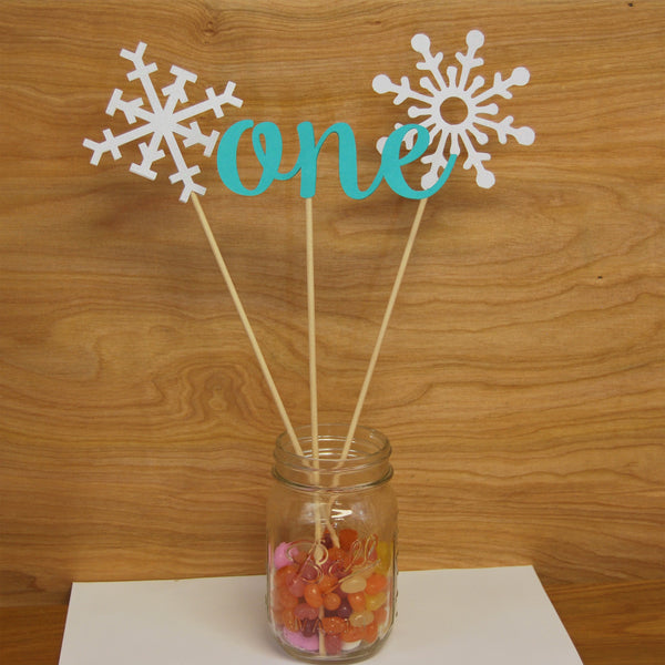 Winter ONEderland Centerpiece (3-Piece)