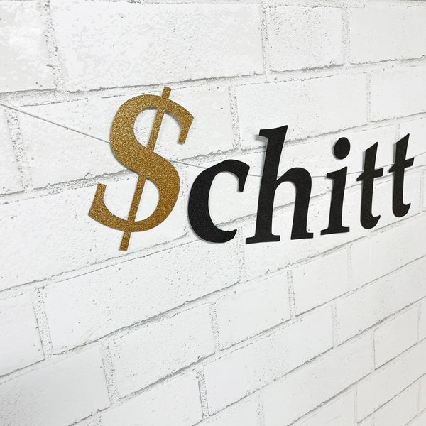 "Oh Schitt You're 40" Birthday Banner