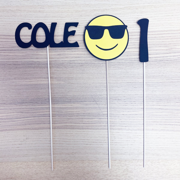 One Cool Dude Birthday Centerpiece