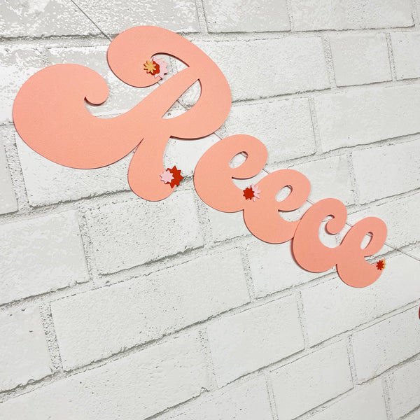 "One Groovy Baby" Banner