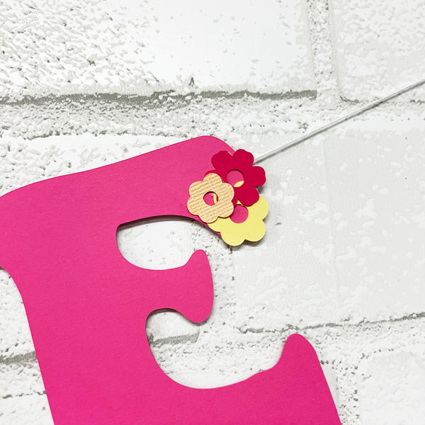 ONE Groovy Baby Highchair Banner