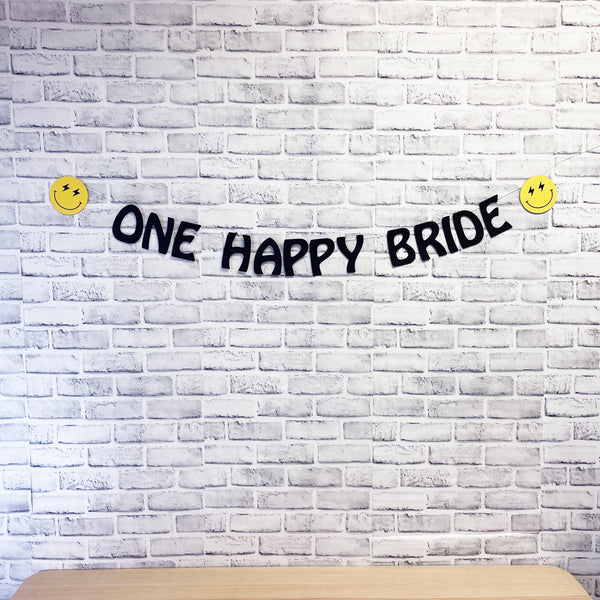 One Happy Bride Banner