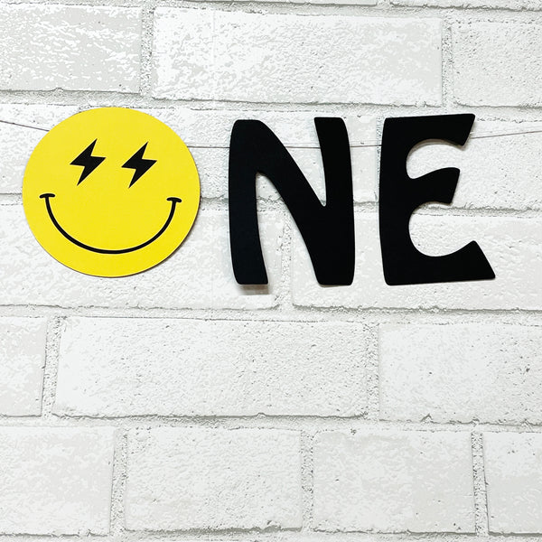 One Happy Dude ONE High Chair Banner