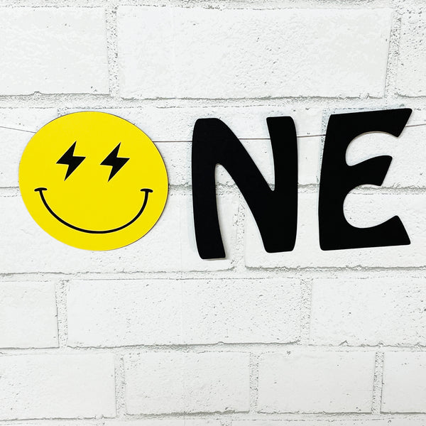 One Happy Dude ONE High Chair Banner