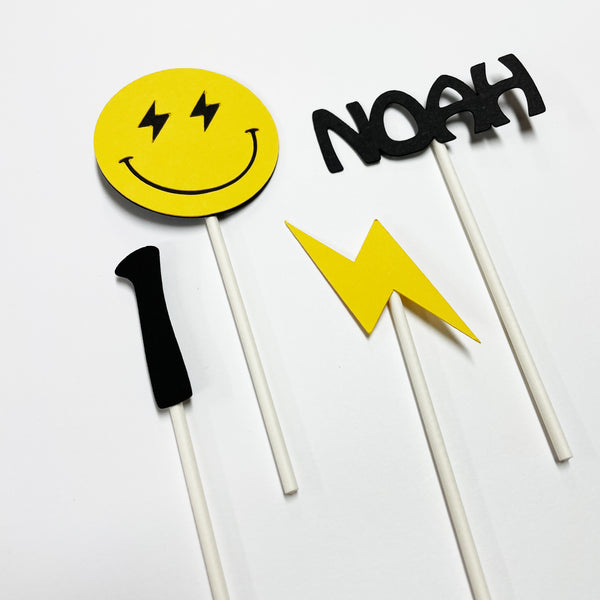 One Happy Dude Cupcake Toppers