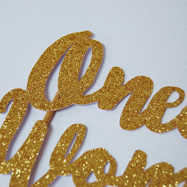 Oneder Woman Cake Topper