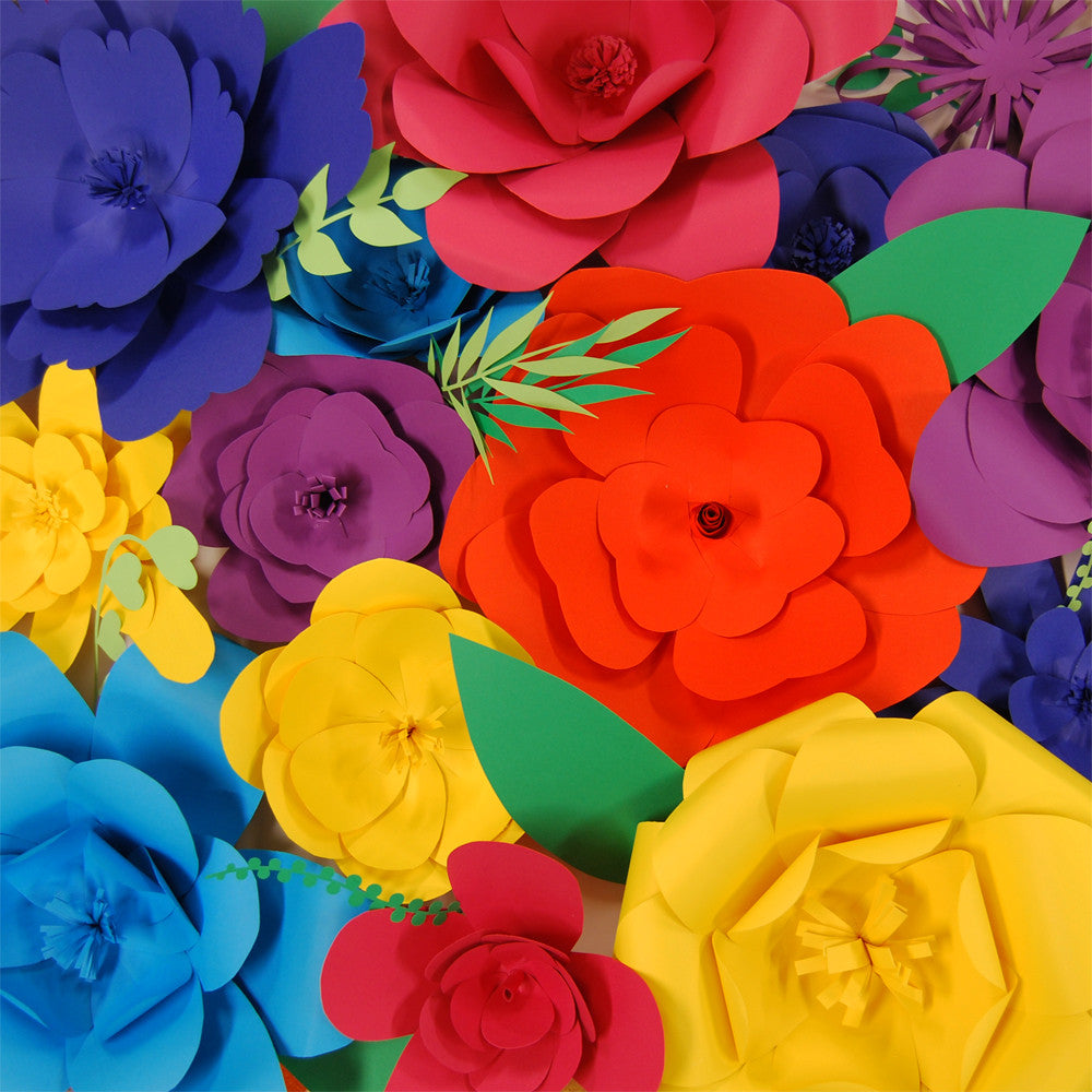 3d paper flowers decorations for wall