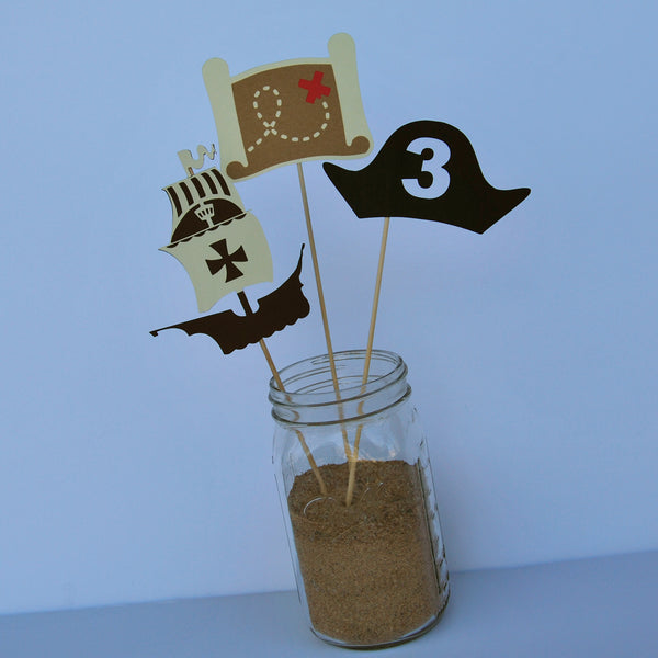 Pirate Centerpieces