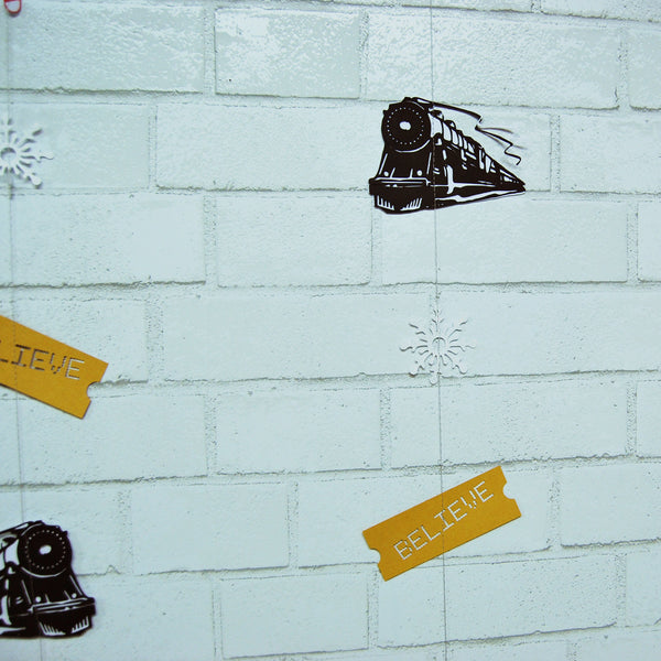 Winter Express Train Garland