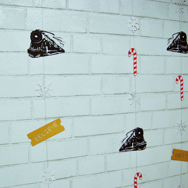 Winter Express Train Garland