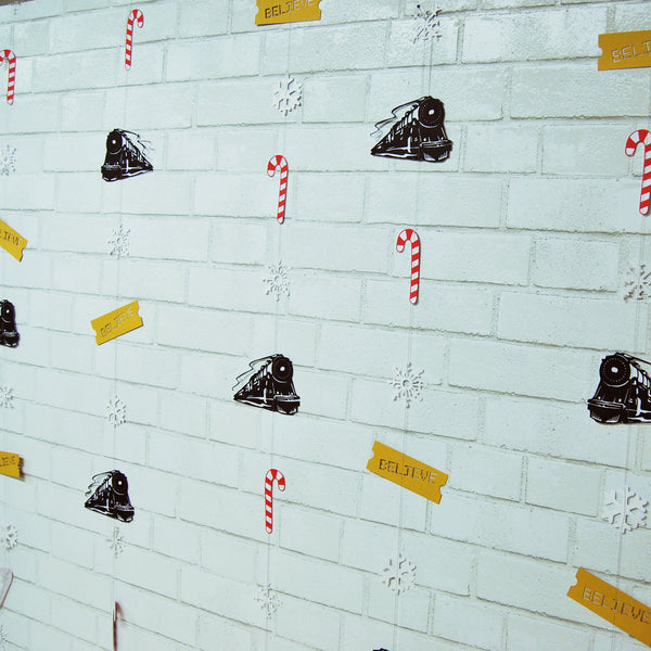 Winter Express Train Garland