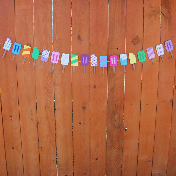 Popsicle Garland