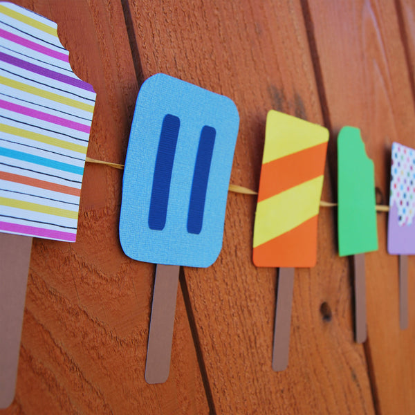 Popsicle Garland