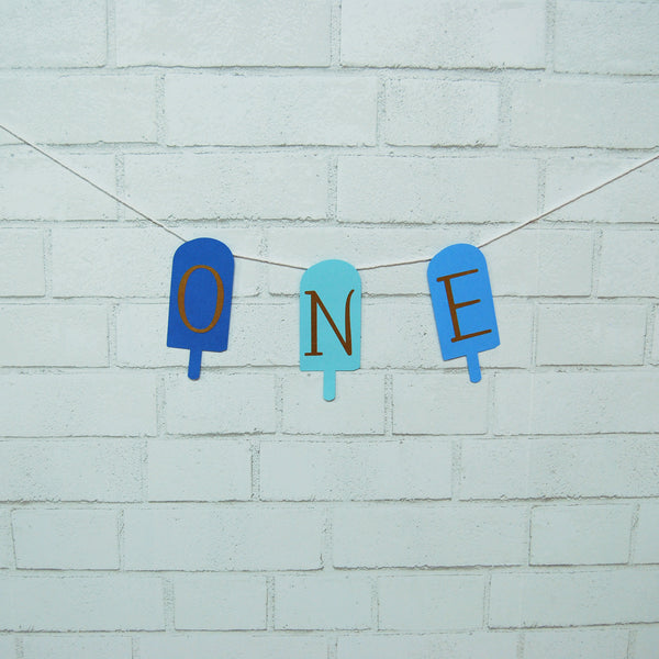 Popsicle High Chair Banner