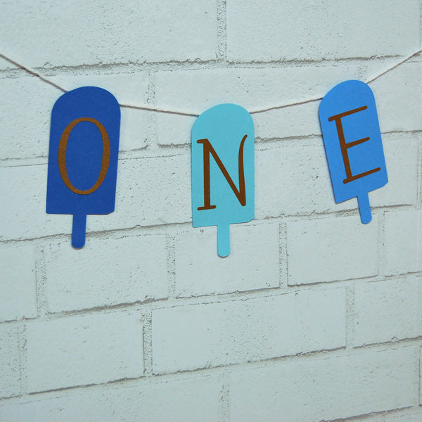 Popsicle High Chair Banner