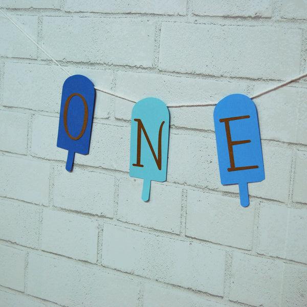 Popsicle High Chair Banner