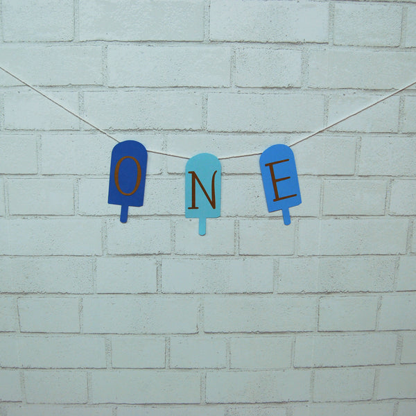 Popsicle High Chair Banner