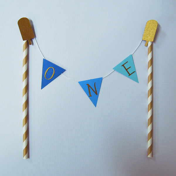 One Sweet Boy Cake Topper