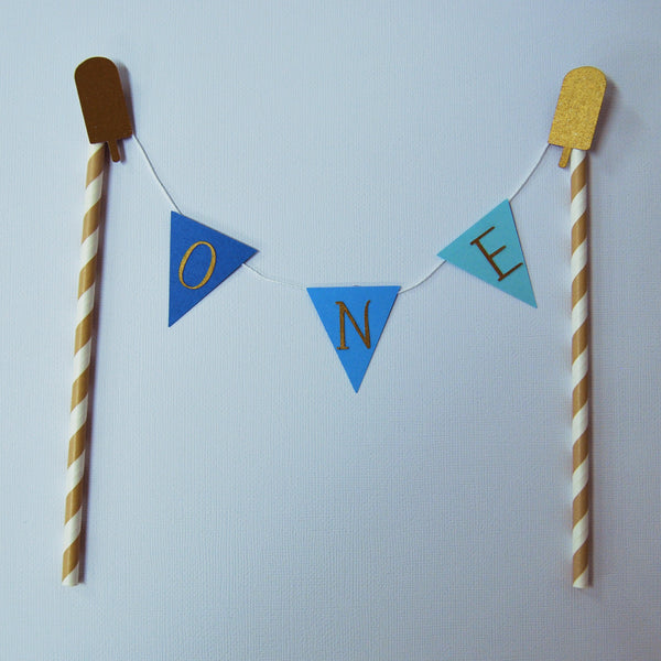 One Sweet Boy Cake Topper