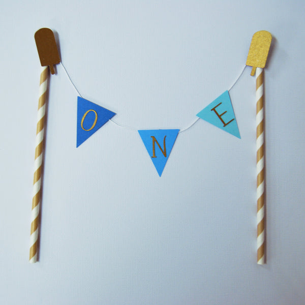 One Sweet Boy Cake Topper