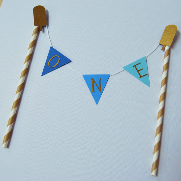 One Sweet Boy Cake Topper