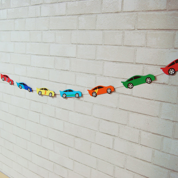 Race Car Garland