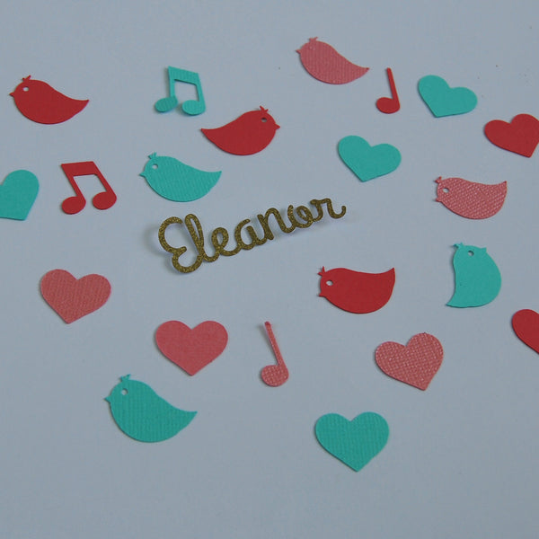 Three Little Birds Reggae Confetti