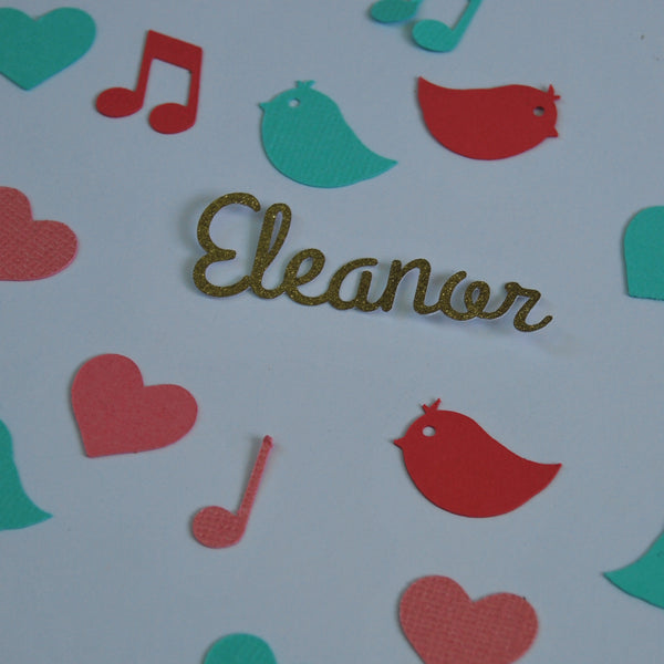 Three Little Birds Reggae Confetti