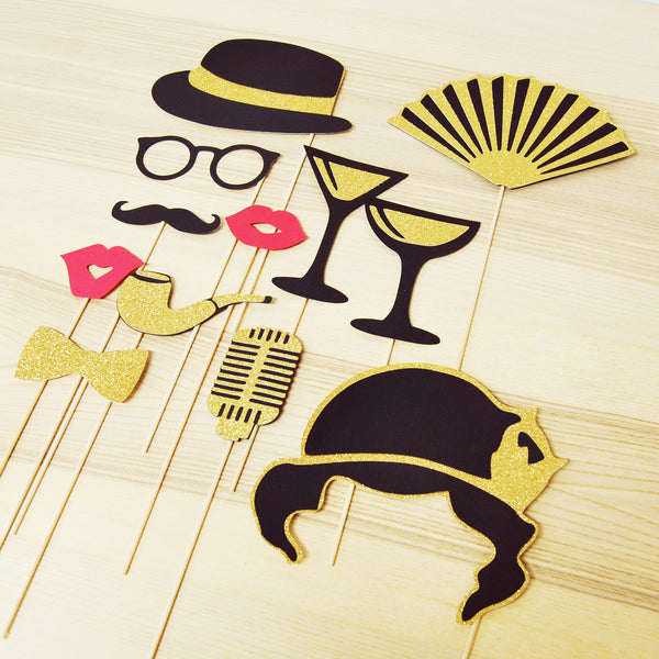Roaring Twenties Photo Booth Props