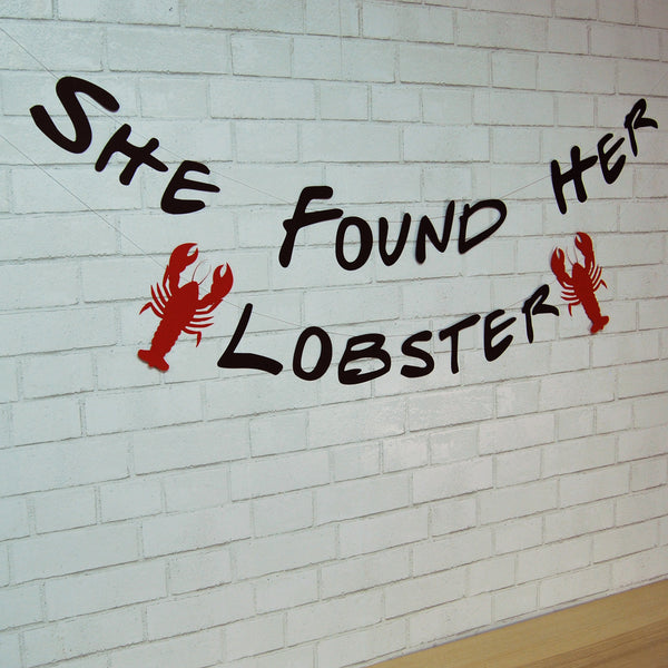 She Found Her Lobster Bachelorette Banner