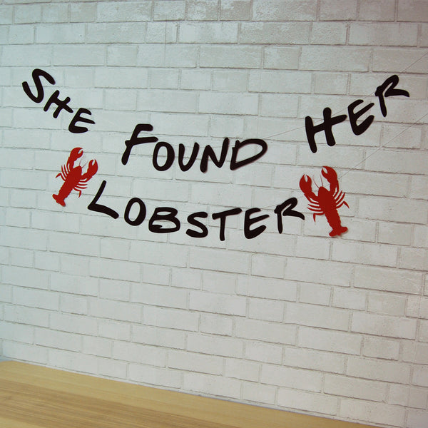 She Found Her Lobster Bachelorette Banner
