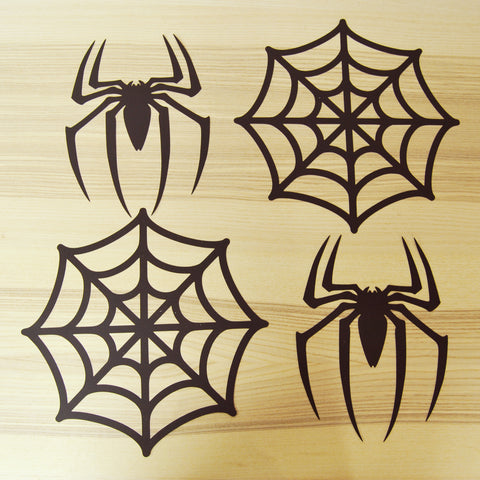 Spider and Spider Web Cutouts