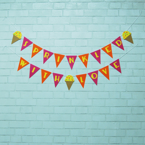 "Sprinkled With Love" Banner