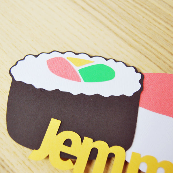 Sushi Cake Topper